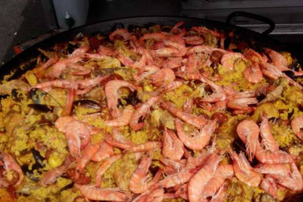 paella crevette